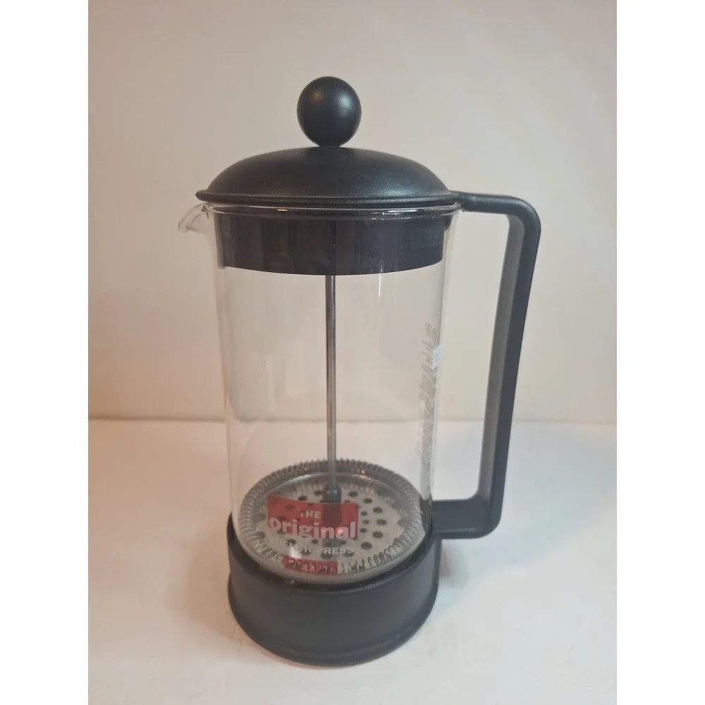 BODUM The Original French Coffee Press Coffee Maker Black 4 Cups